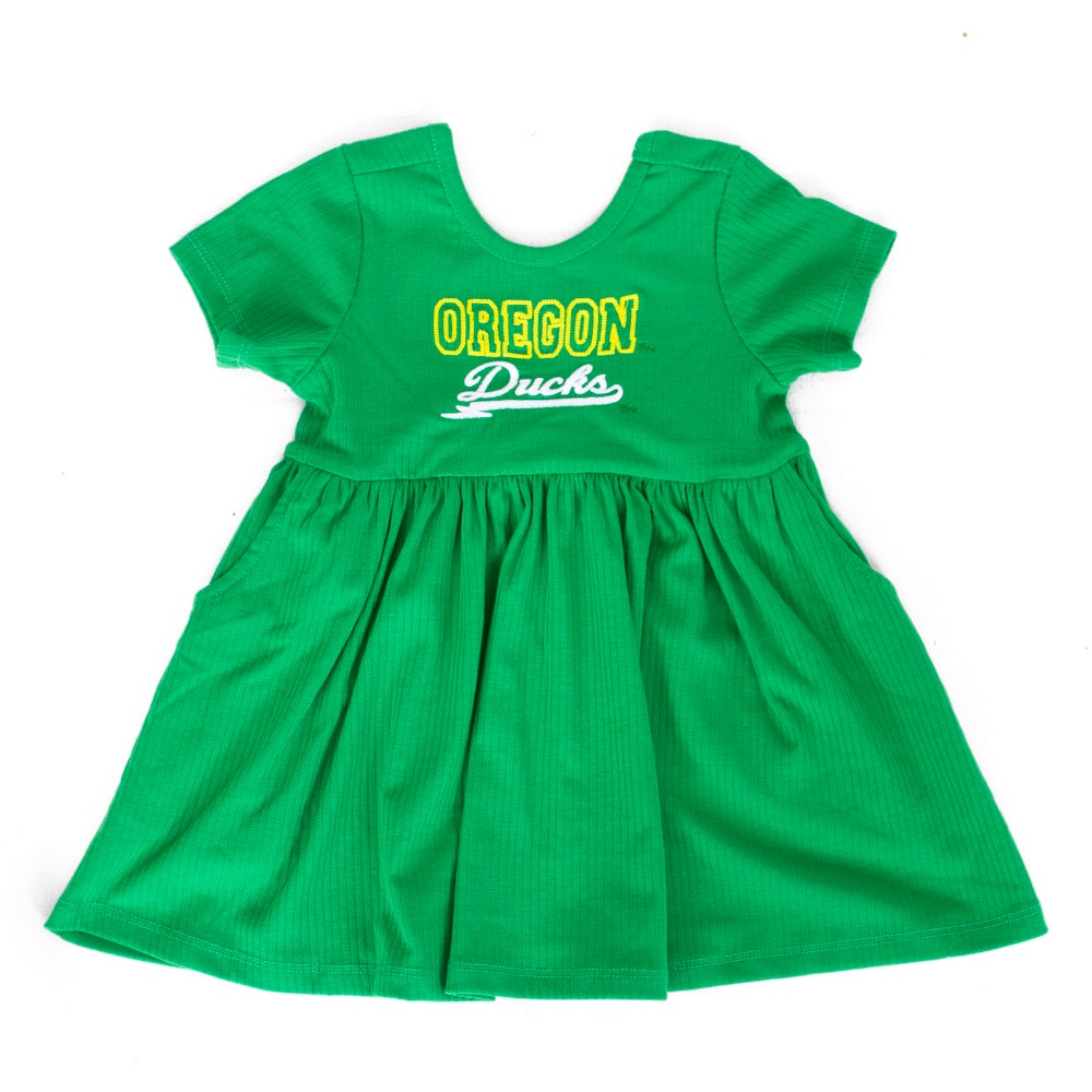 Ducks Spirit, Colosseum, Green, Dress/Skirt, Polyester Blend, Kids, Infant, Flarietta, 897233